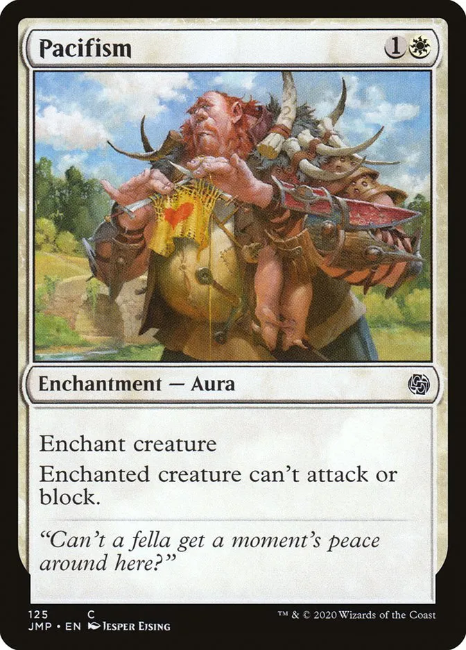 2020 Jumpstart Pacifism common #125 common card image
