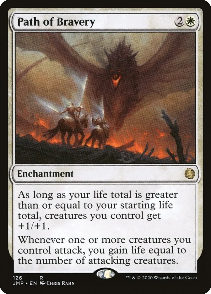 2020 Jumpstart Path of Bravery rare #126 rare card image