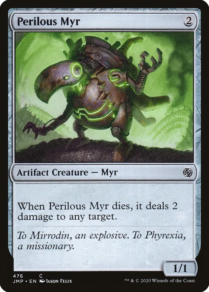 2020 Jumpstart Perilous Myr common #476 common card image