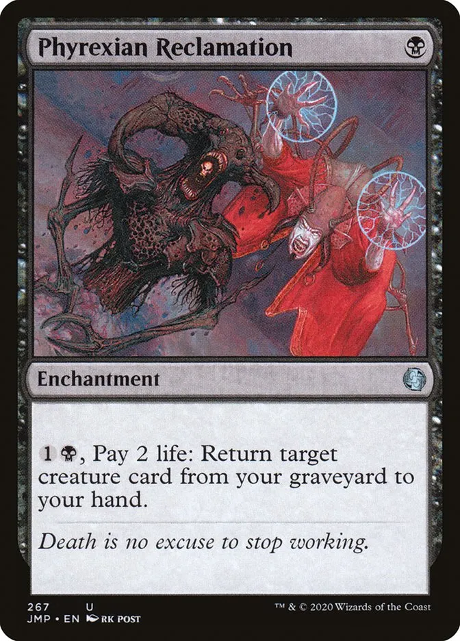 2020 Jumpstart Phyrexian Reclamation uncommon #267 uncommon card image