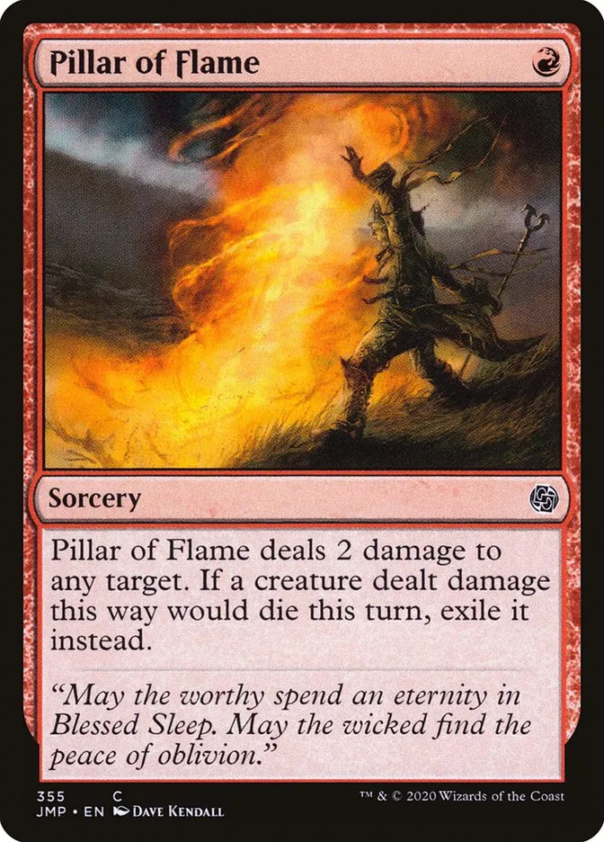 2020 Jumpstart Pillar of Flame #355 common card image