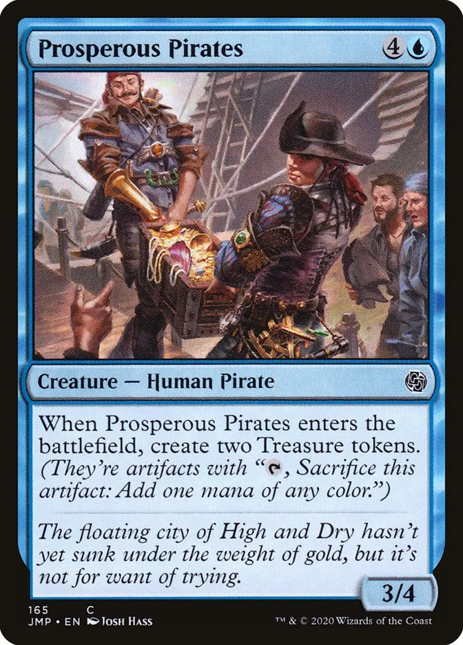 2020 Jumpstart Prosperous Pirates common #165 common card image