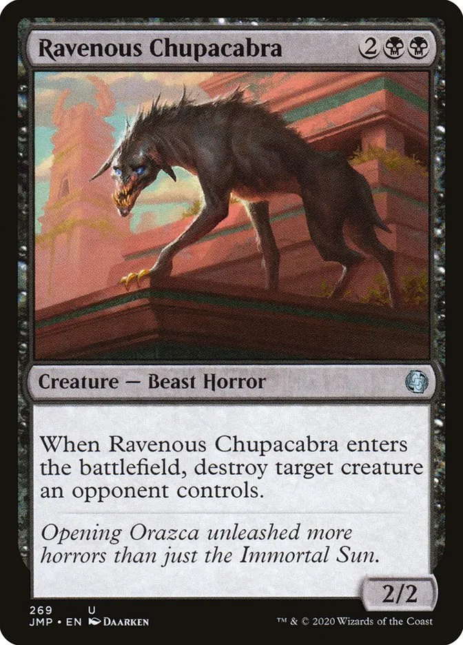 2020 Jumpstart Ravenous Chupacabra uncommon #269 uncommon card image