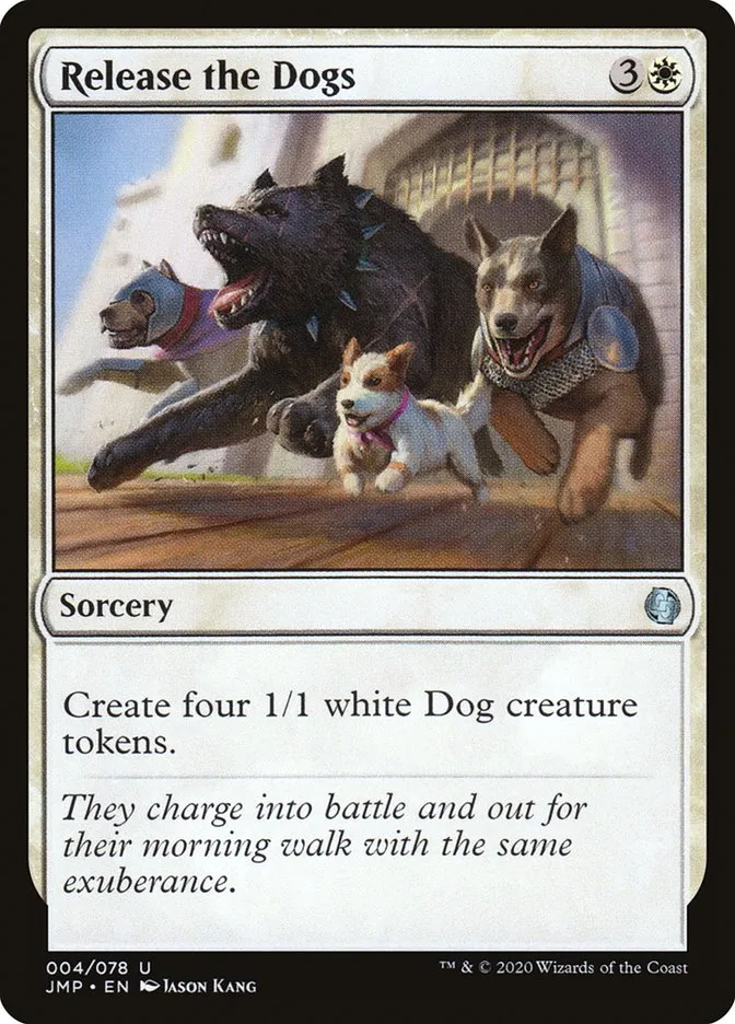 2020 Jumpstart Release the Dogs uncommon #4 uncommon card image