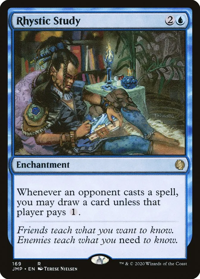 2020 Jumpstart Rhystic Study rare #169 rare card image