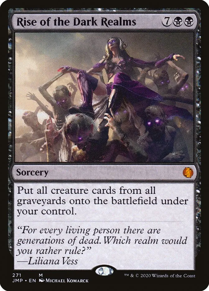 2020 Jumpstart Rise of the Dark Realms #271 mythic card image