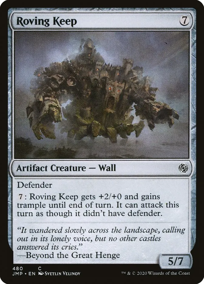 2020 Jumpstart Roving Keep common #480 common card image