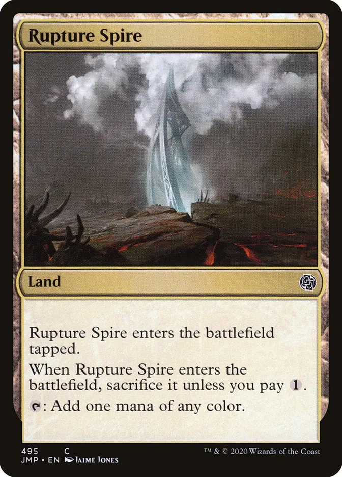2020 Jumpstart Rupture Spire #495 common card image