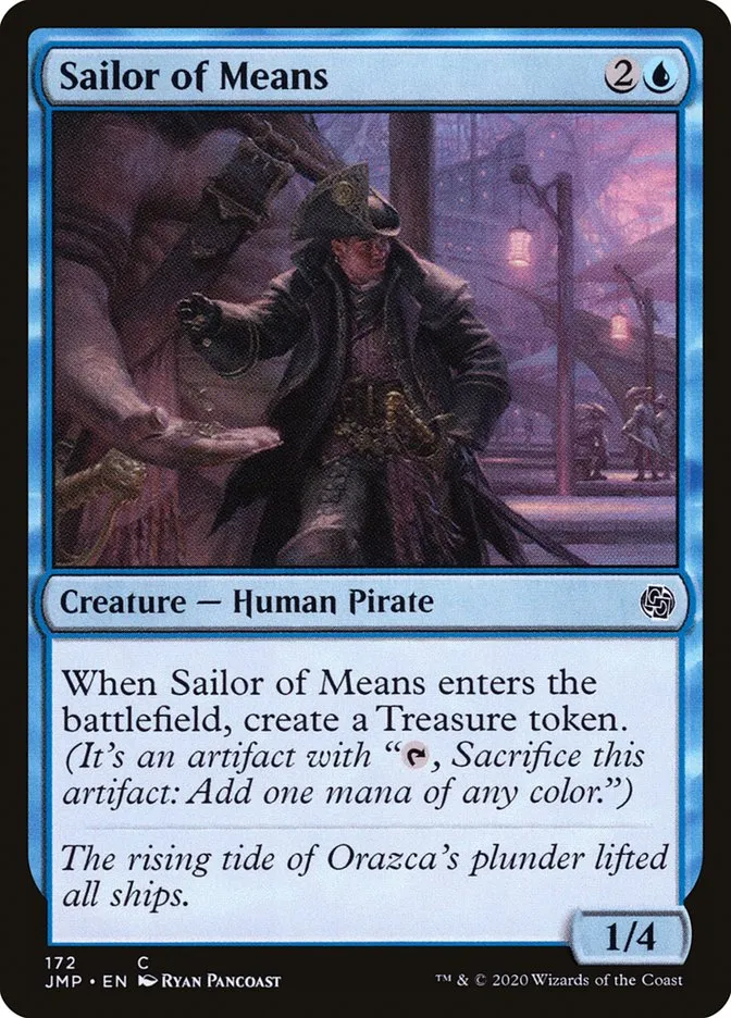 2020 Jumpstart Sailor of Means #172 common card image