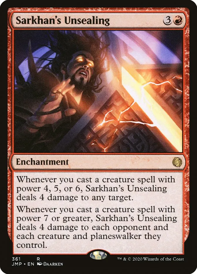 2020 Jumpstart Sarkhan's Unsealing rare #361 rare card image