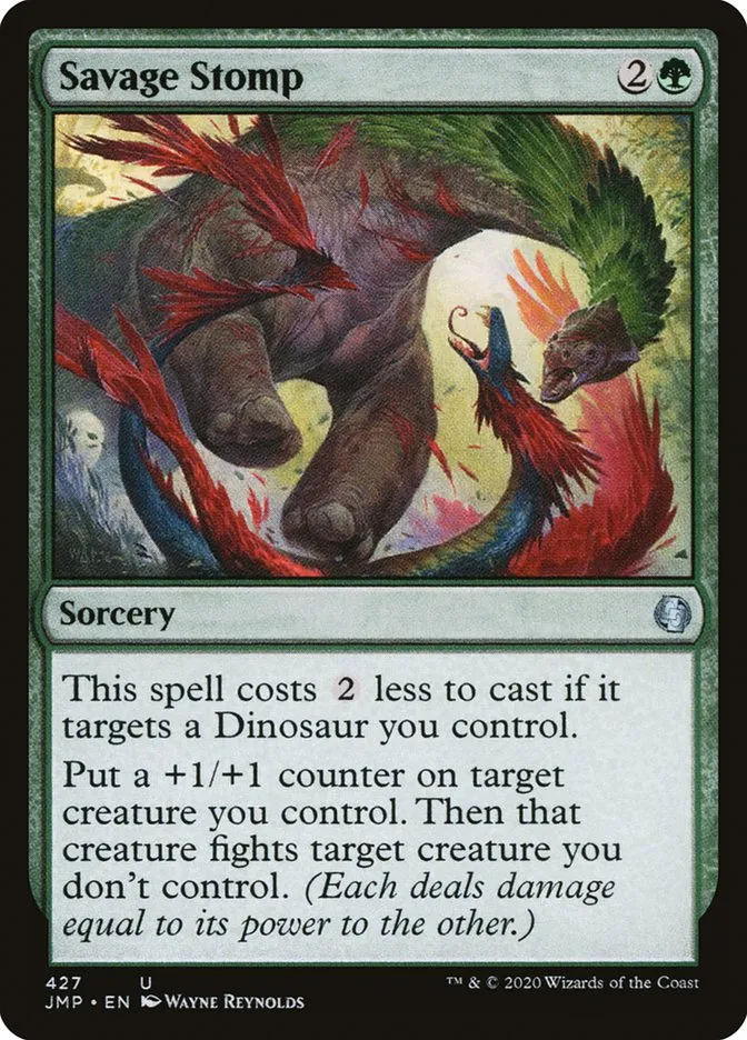 2020 Jumpstart Savage Stomp uncommon #427 uncommon card image