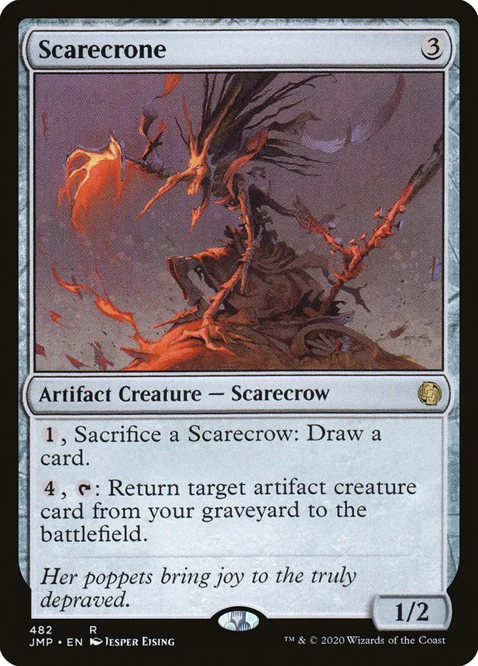 2020 Jumpstart Scarecrone #482 rare card image