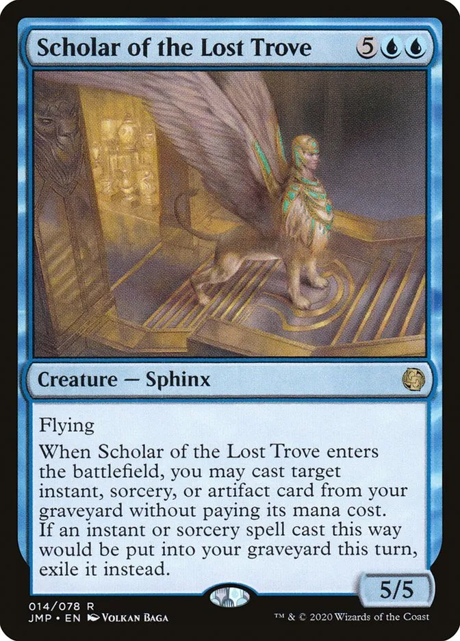 2020 Jumpstart Scholar of the Lost Trove rare #14 rare card image