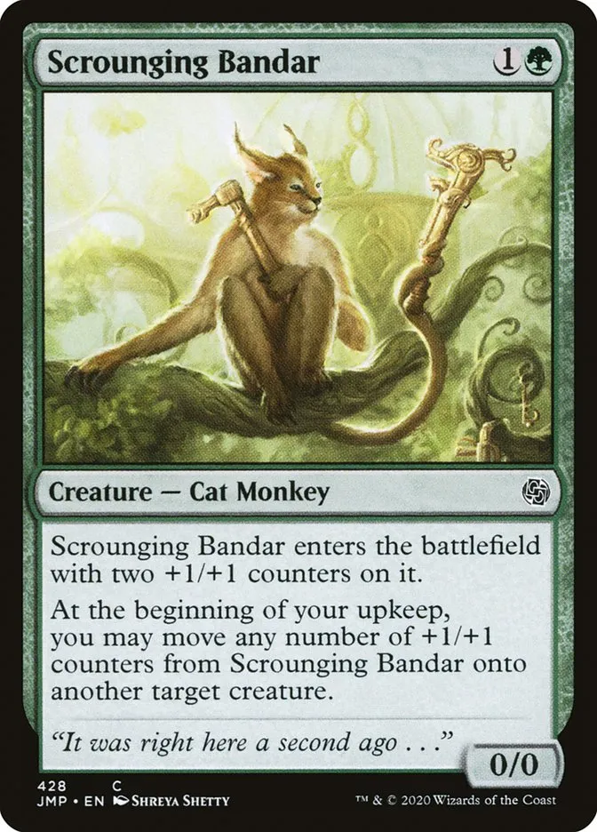 2020 Jumpstart Scrounging Bandar #428 common card image