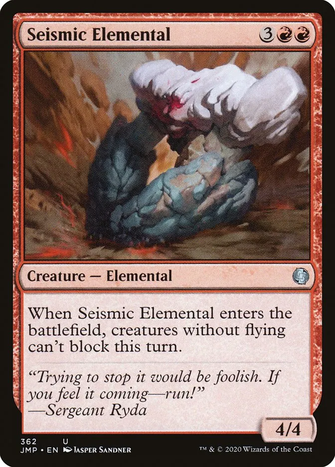 2020 Jumpstart Seismic Elemental uncommon #362 uncommon card image