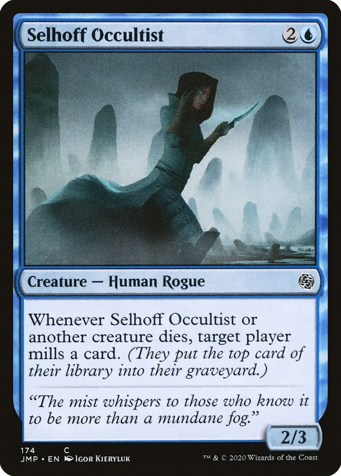 2020 Jumpstart Selhoff Occultist common #174 common card image