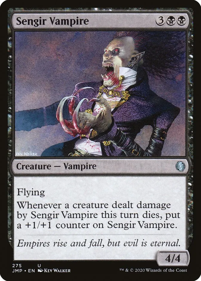 2020 Jumpstart Sengir Vampire uncommon #275 uncommon card image