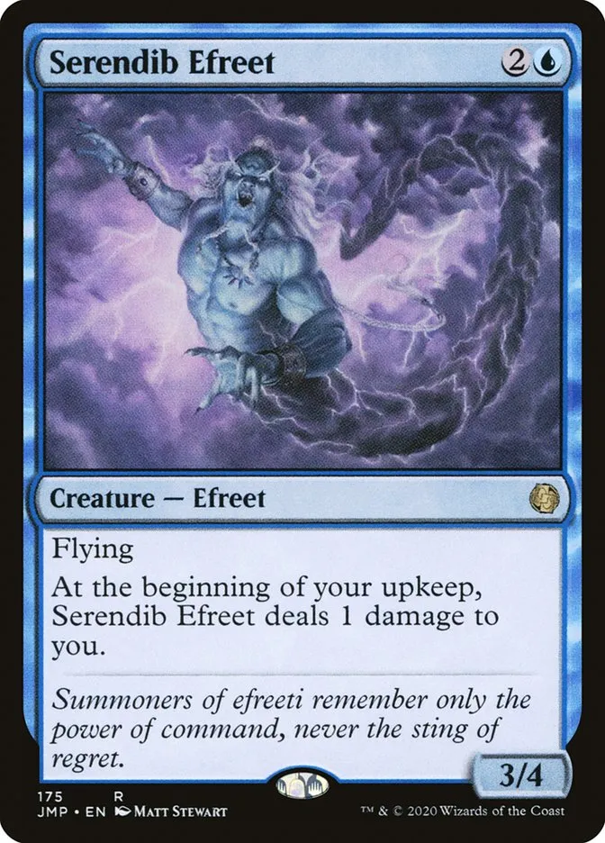 2020 Jumpstart Serendib Efreet rare #175 rare card image