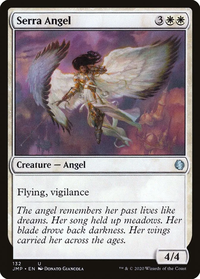 2020 Jumpstart Serra Angel uncommon #132 uncommon card image