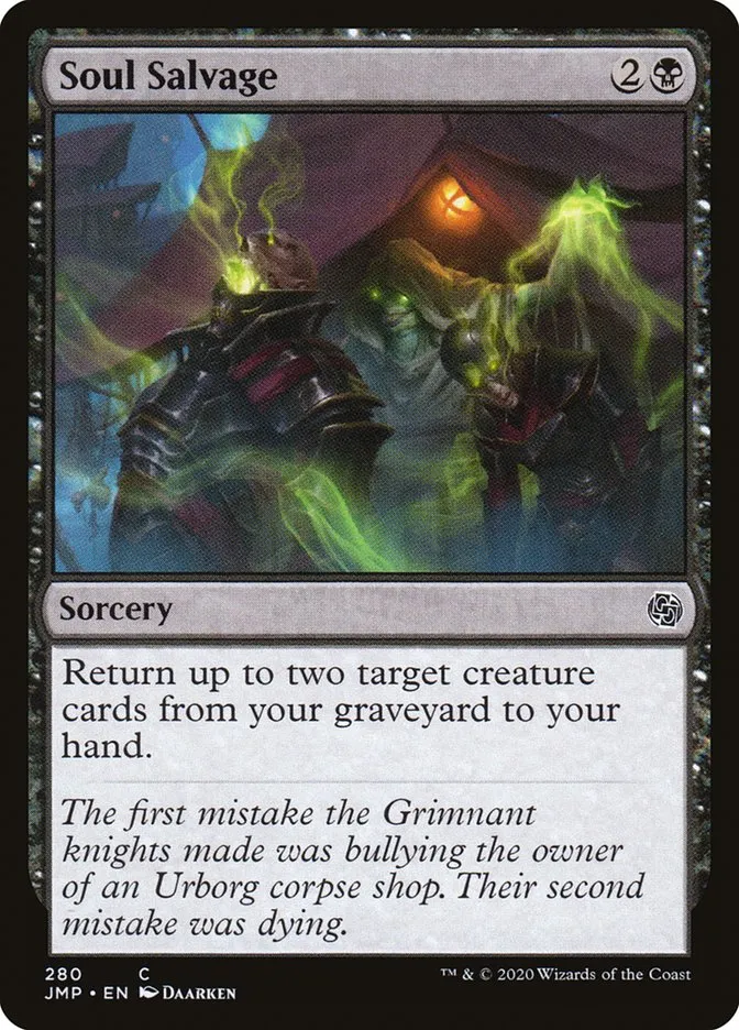 2020 Jumpstart Soul Salvage #280 common card image