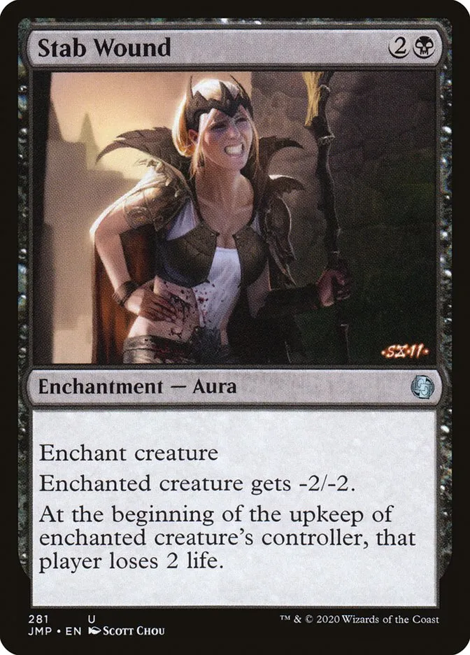 2020 Jumpstart Stab Wound uncommon #281 uncommon card image