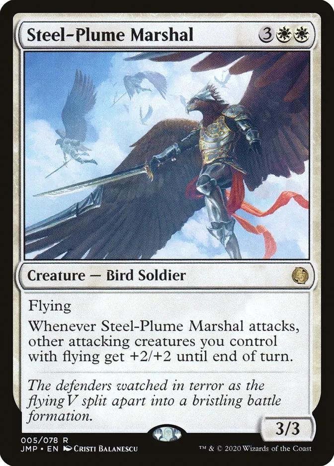 2020 Jumpstart Steel-Plume Marshal rare #5 rare card image