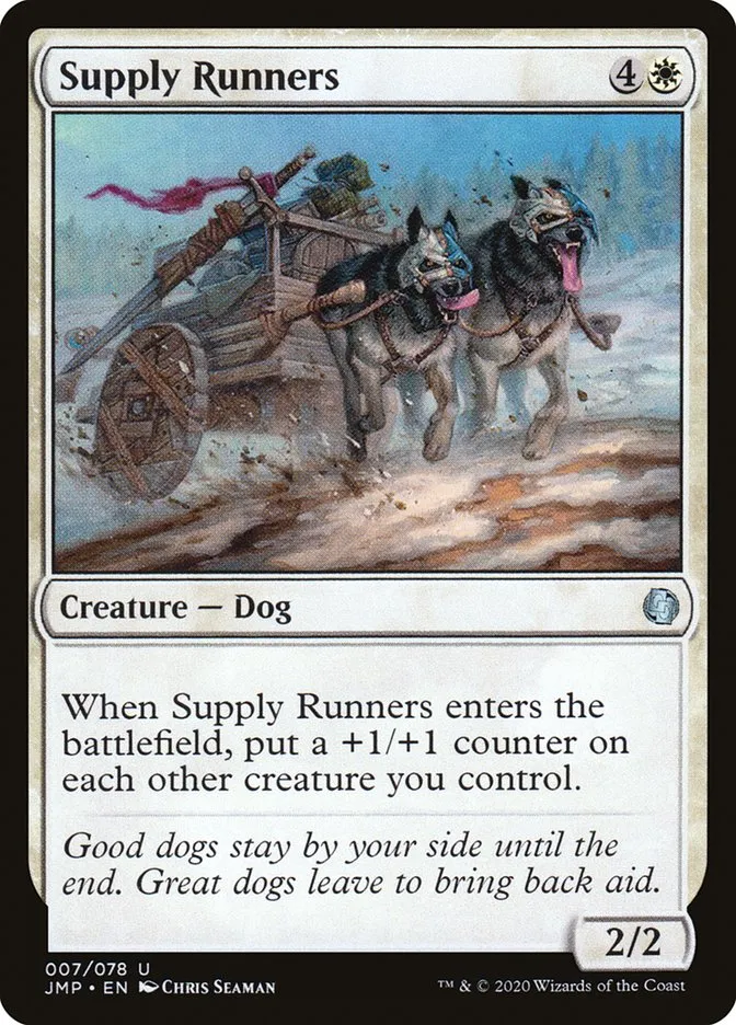 2020 Jumpstart Supply Runners uncommon #7 uncommon card image