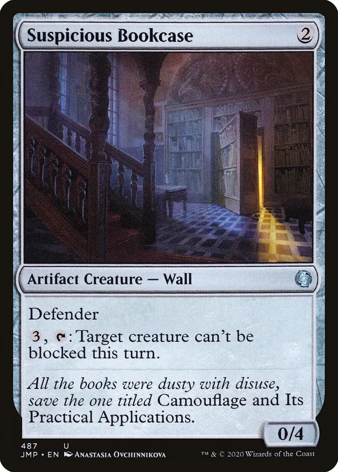 2020 Jumpstart Suspicious Bookcase uncommon #487 uncommon card image