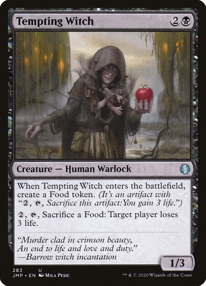 2020 Jumpstart Tempting Witch uncommon #283 uncommon card image