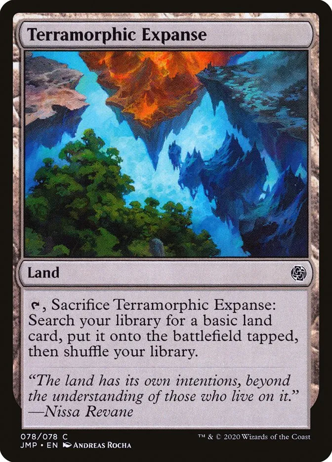2020 Jumpstart Terramorphic Expanse common #78 common card image
