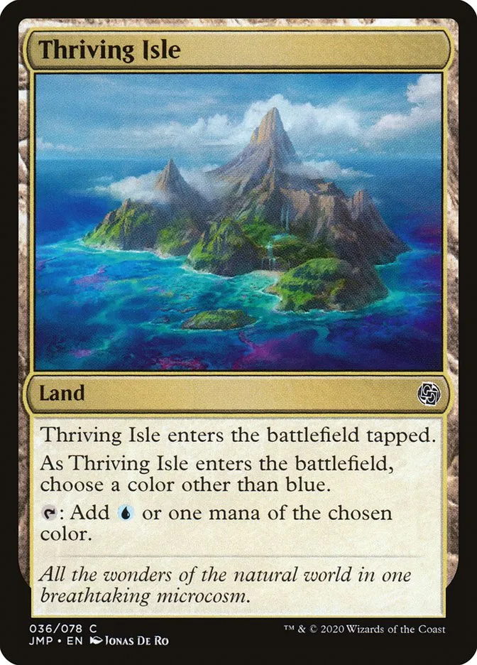 2020 Jumpstart Thriving Isle #36 common card image