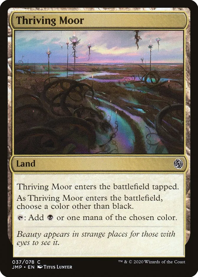 2020 Jumpstart Thriving Moor [Misprint] common #37 common card image
