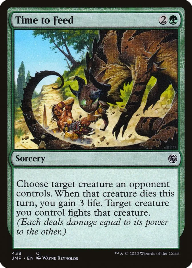 2020 Jumpstart Time to Feed common #438 common card image