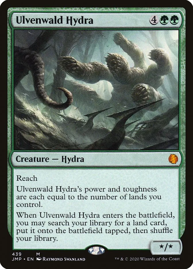 2020 Jumpstart Ulvenwald Hydra #439 mythic card image