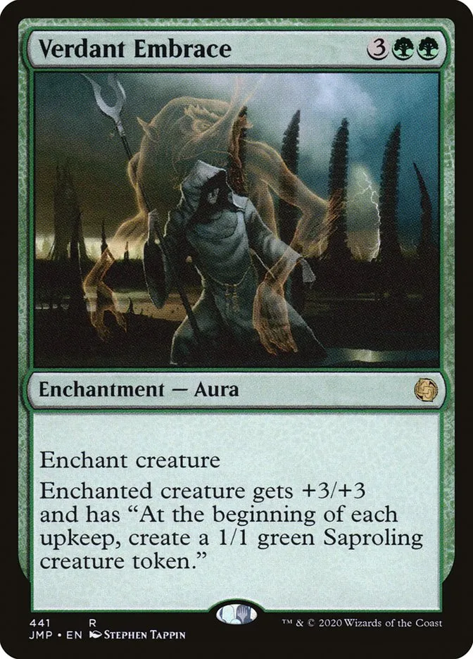 2020 Jumpstart Verdant Embrace #441 rare card image