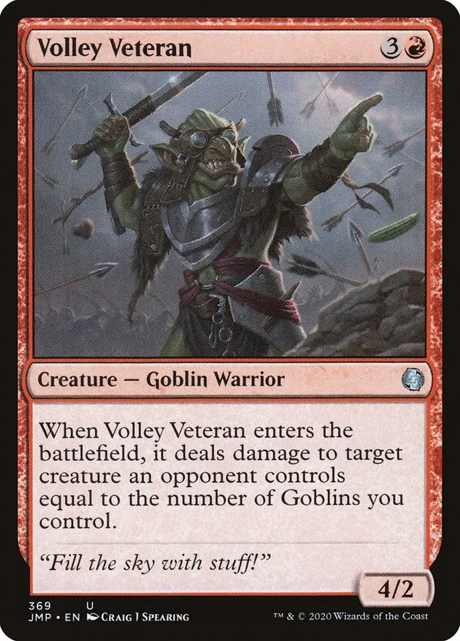 2020 Jumpstart Volley Veteran uncommon #369 uncommon card image