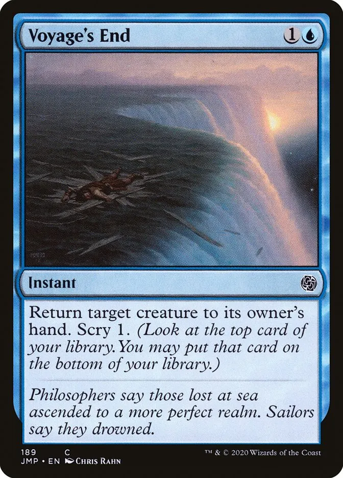 2020 Jumpstart Voyage's End common #189 common card image