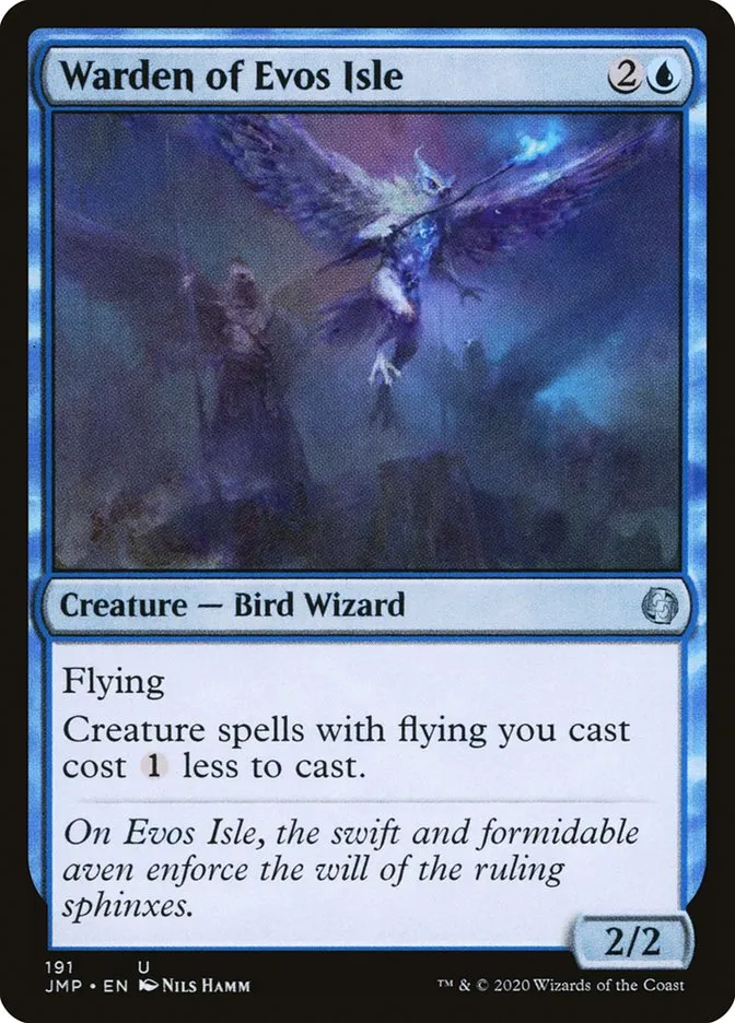 2020 Jumpstart Warden of Evos Isle uncommon #191 uncommon card image