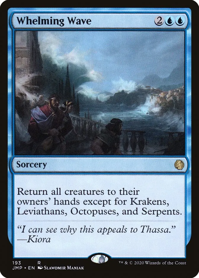 2020 Jumpstart Whelming Wave rare #193 rare card image