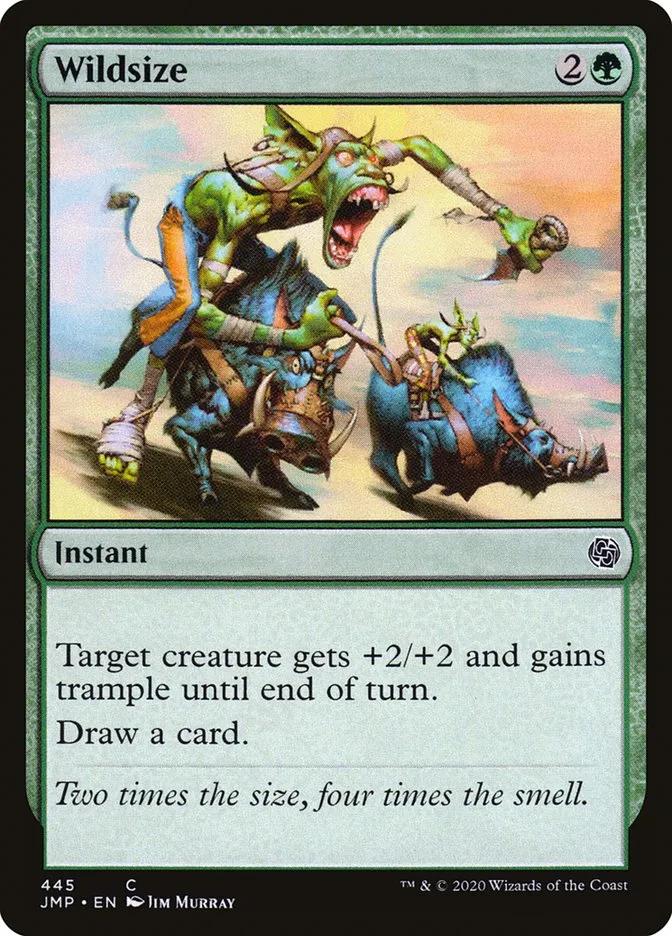 2020 Jumpstart Wildsize common #445 common card image