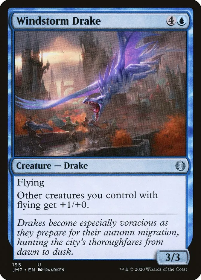2020 Jumpstart Windstorm Drake uncommon #195 uncommon card image