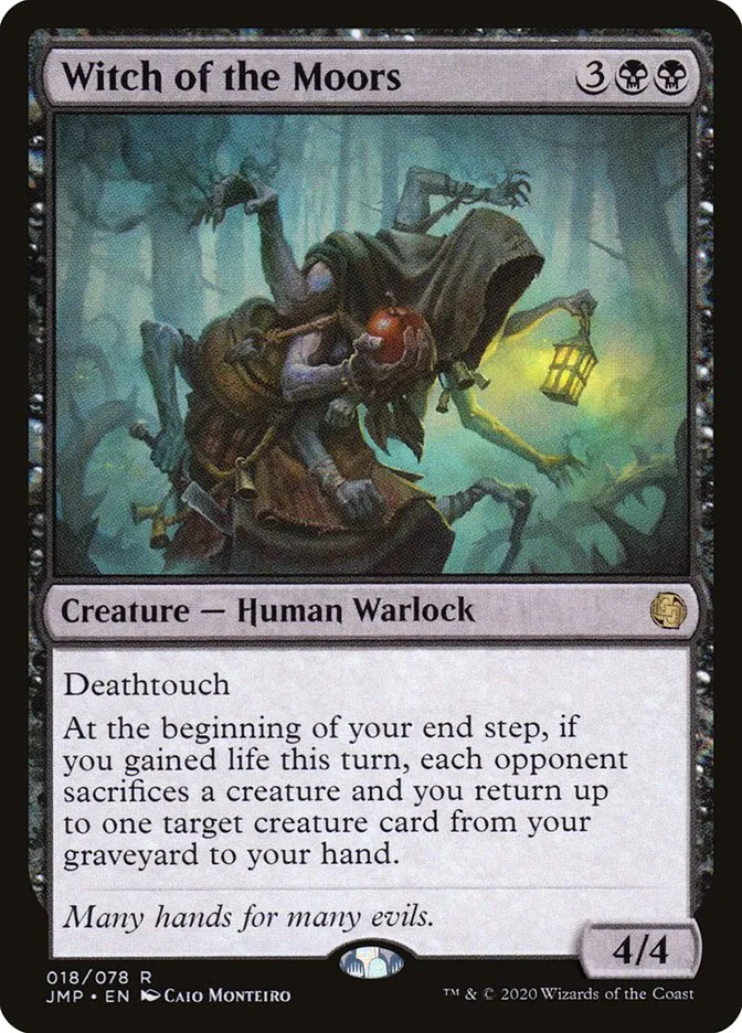 2020 Jumpstart Witch of the Moors rare #18 rare card image