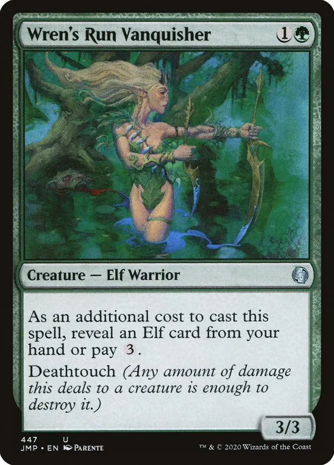 2020 Jumpstart Wren's Run Vanquisher #447 uncommon card image