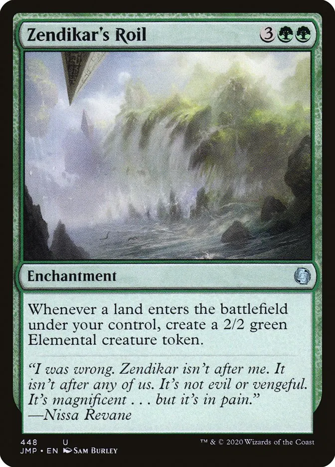 2020 Jumpstart Zendikar's Roil uncommon #448 uncommon card image