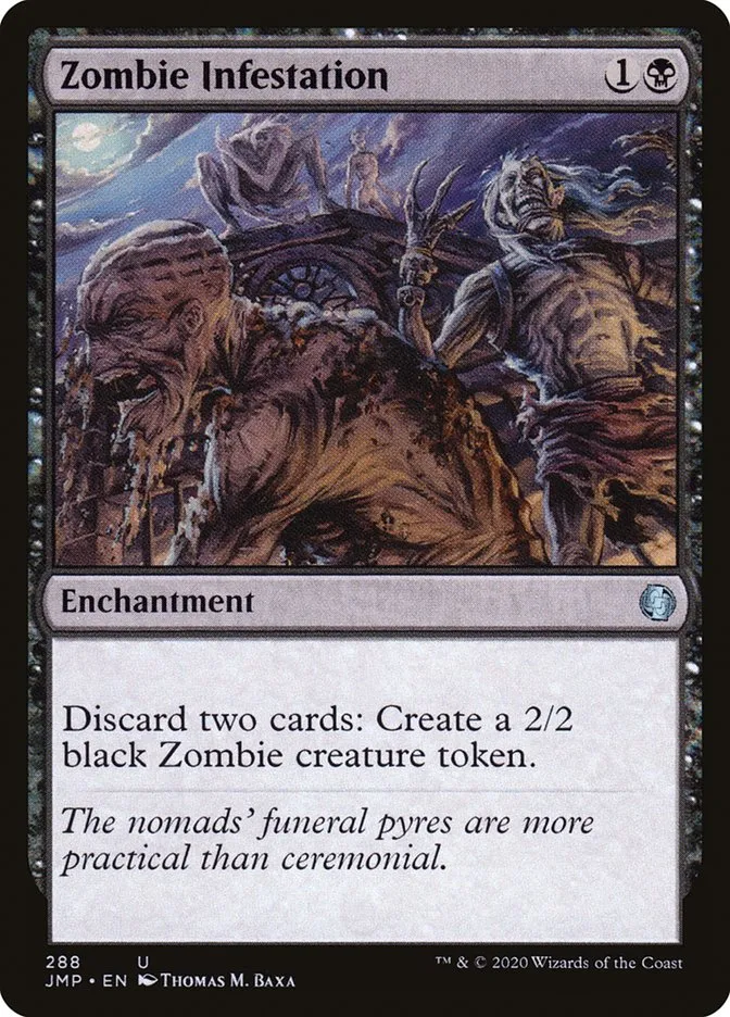 2020 Jumpstart Zombie Infestation uncommon #288 uncommon card image