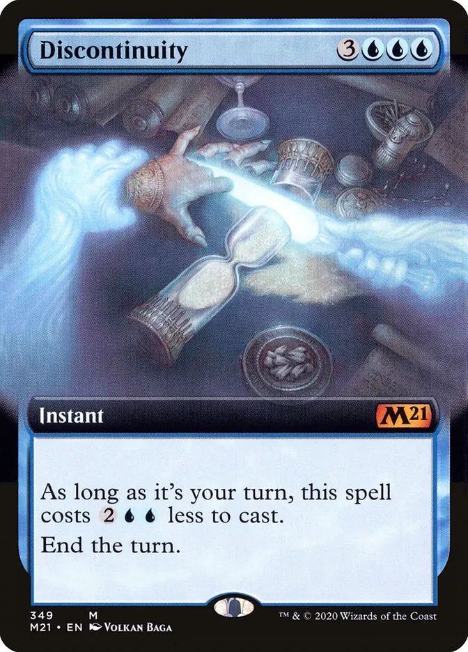 2020 Core Set 2021 Discontinuity mythic #349 mythic card image