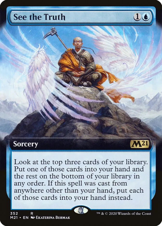 2020 Core Set 2021 See the Truth #352 rare card image