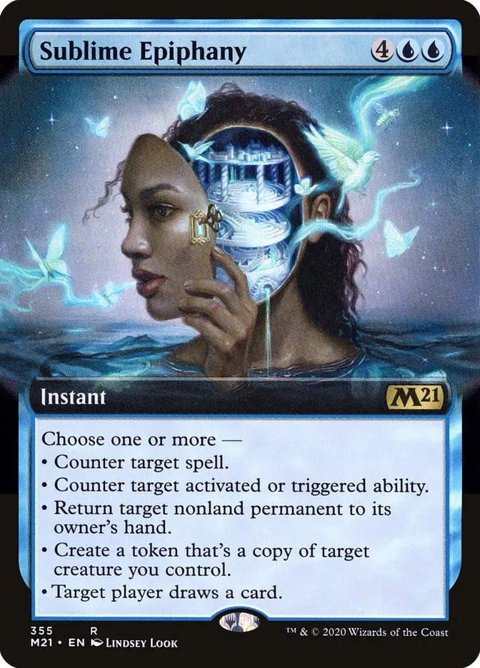 2020 Core Set 2021 Sublime Epiphany rare #355 rare card image