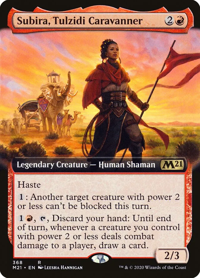 2020 Core Set 2021 Subira, Tulzidi Caravanner rare #368 rare card image
