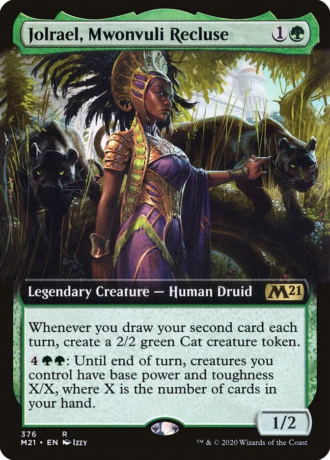 2020 Core Set 2021 Jolrael, Mwonvuli Recluse #376 rare card image